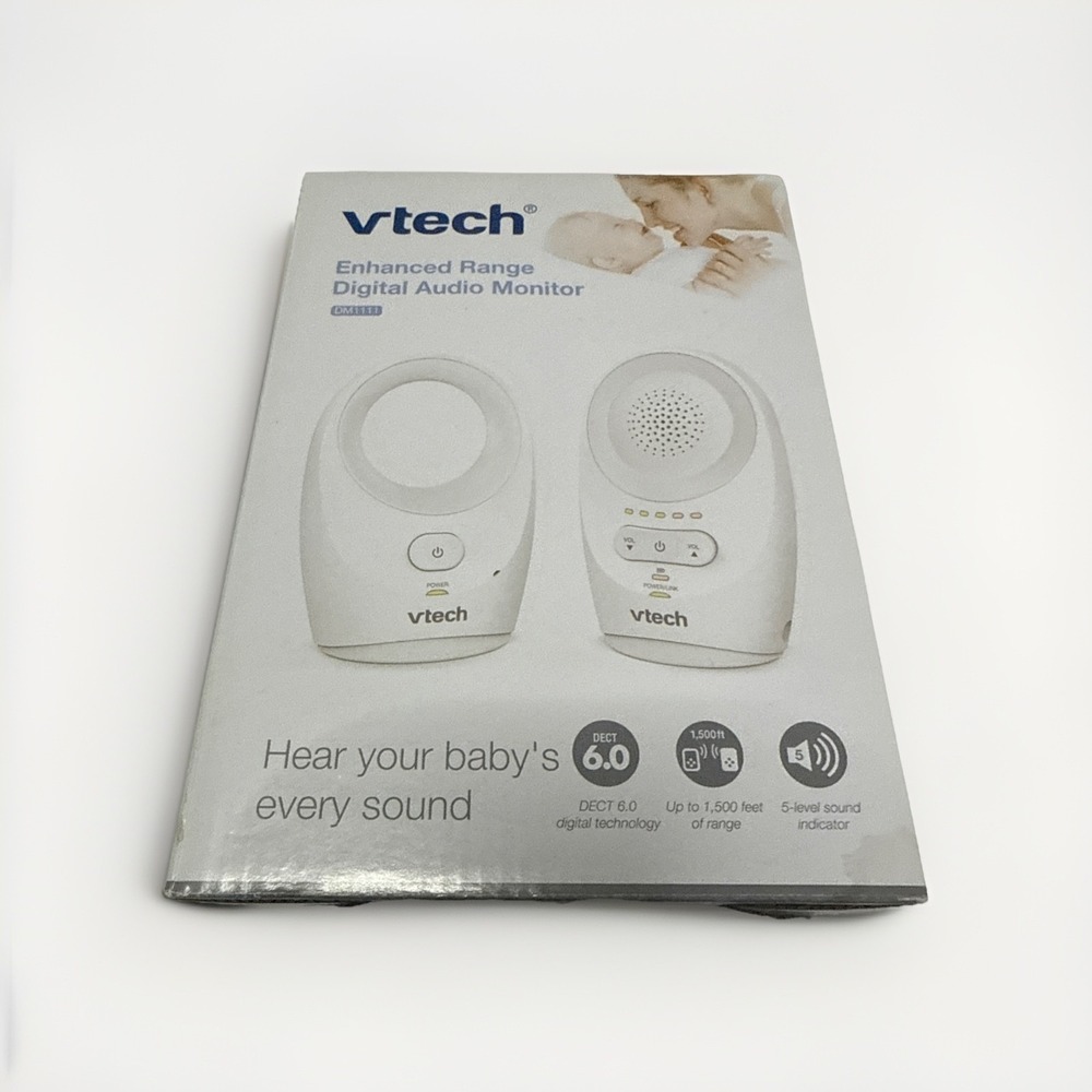 VTech Enhanced Range Digital Audio Baby Monitor (g00w5)